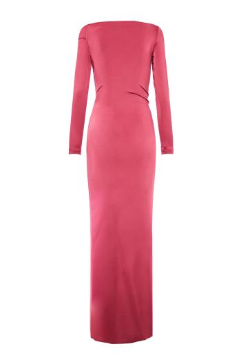 ΦΟΡΕΜΑ OFF SHOULDER DRAPED GOWN