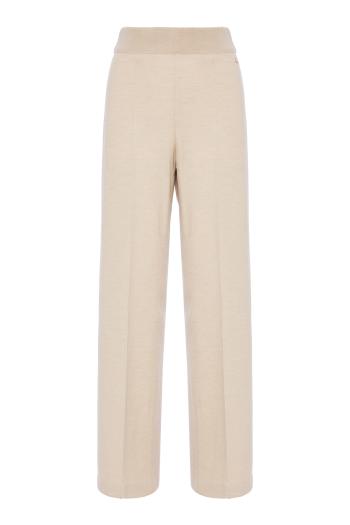 Wool and cashmere flannel pants