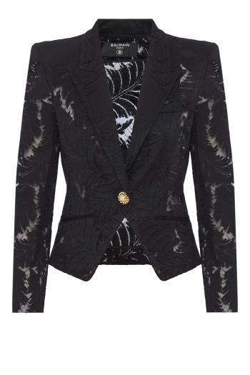 1-button lace jacket