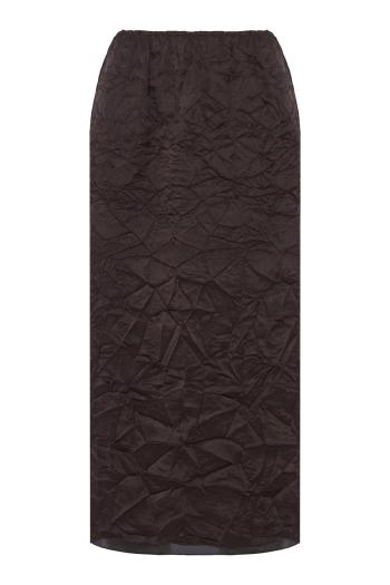 Crayon crinkled midi skirt 