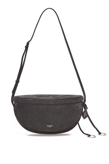 Hip east west bag in shoulder nubuck in suede 