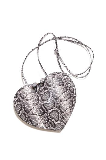 Le Coeur snakeskin shoulder bag 