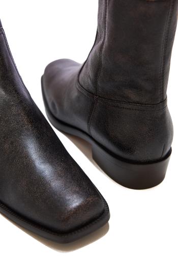 Out Law 40 lined leather boots 