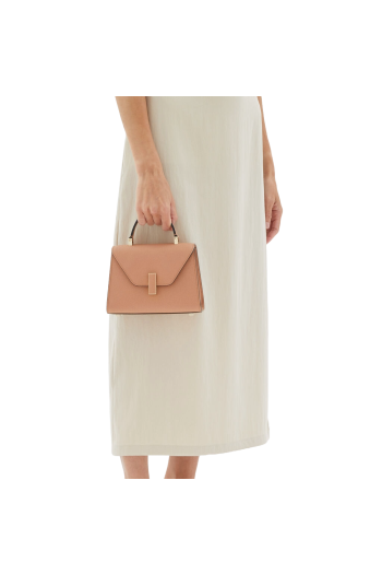 Iside textured-leather cross-body bag