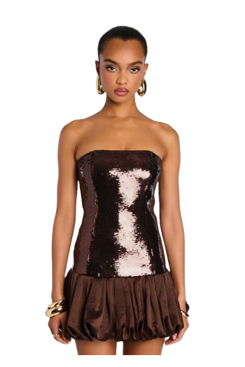 Anika sequined mini dress 