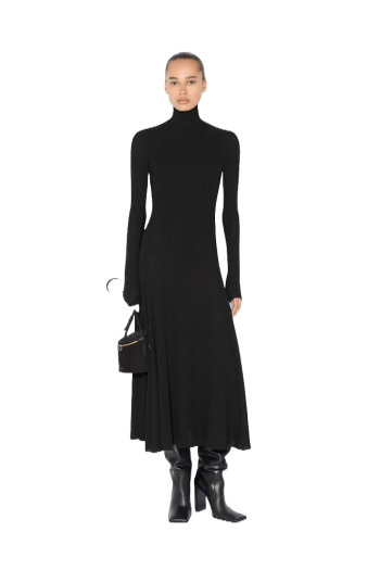 Heart jersey midi dress 