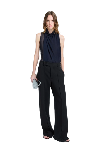 Weyes crepe pants 