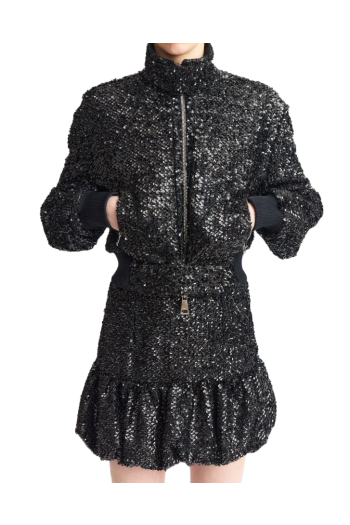 Branka sequined mini skirt 