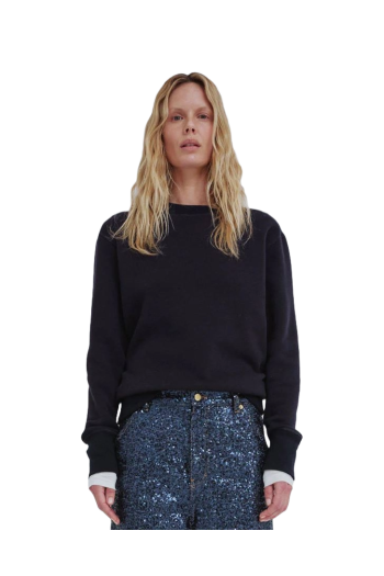 Cotton-blend sweatshirt 