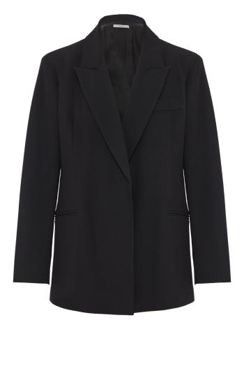 Wool-garbardine blazer