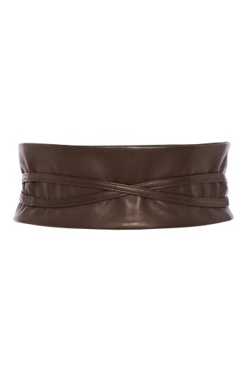 Geisha leather belt