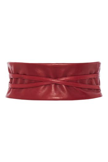 Geisha leather belt