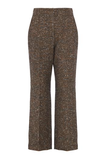 Tweed lurex pants 