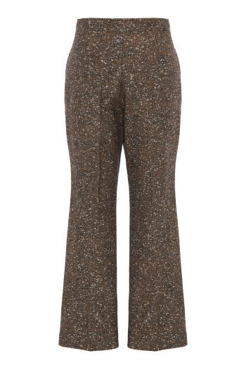 Tweed lurex pants 