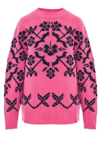 Georgia fair-isle wool and cashmere sweater