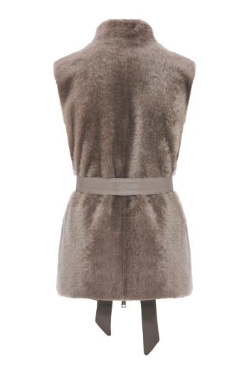 Shearling vest 