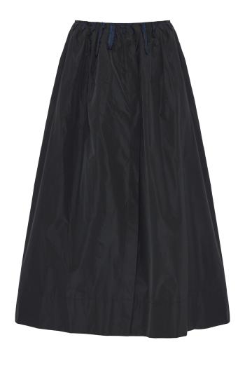 Rumi crepe midi skirt 