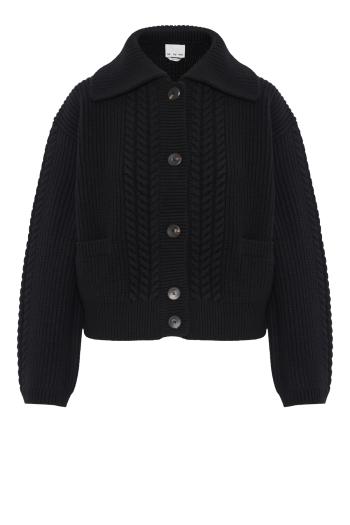 Wool and cashmere cardigan