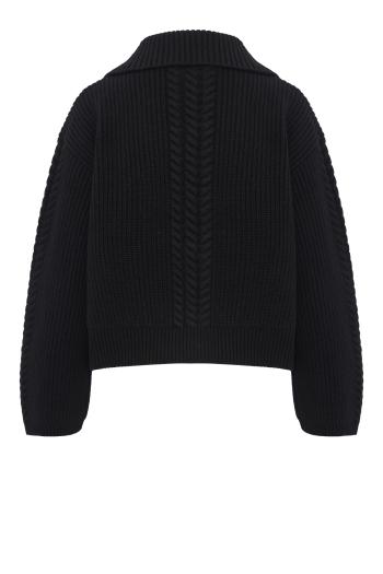 Wool and cashmere cardigan