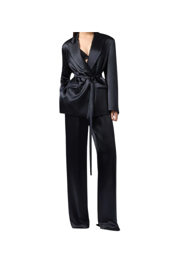 Wilder satin blazer 