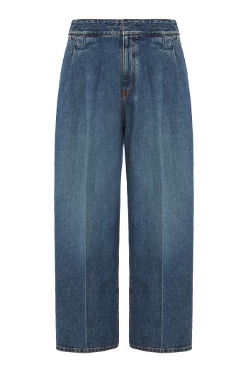 Denim tailored pants