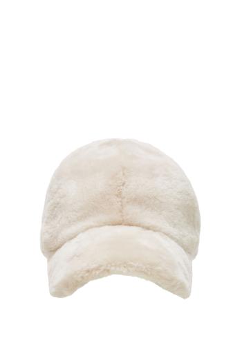 Shearling cap 