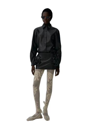 Leather shirt 