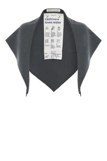 No35 Banana cashmere-blend scarf