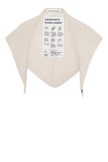 No35 Banana cashmere-blend scarf