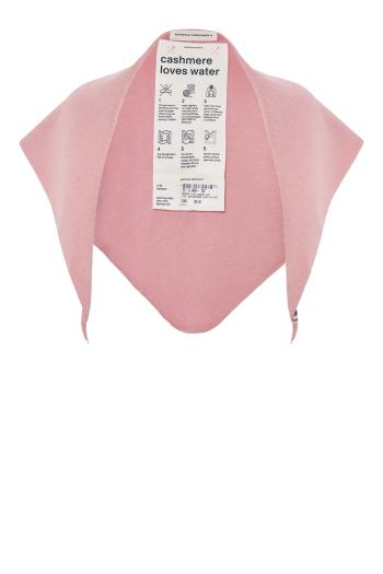 No35 Banana cashmere-blend scarf