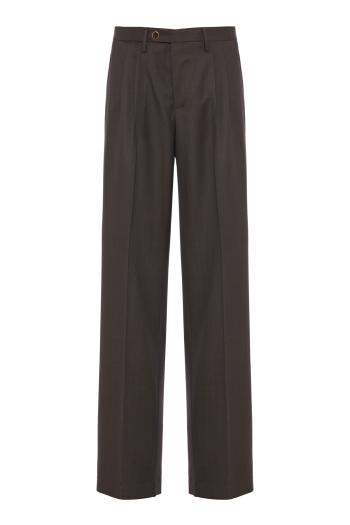 Justine wool-garbardine pants 