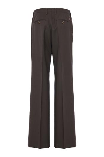 Justine wool-garbardine pants 