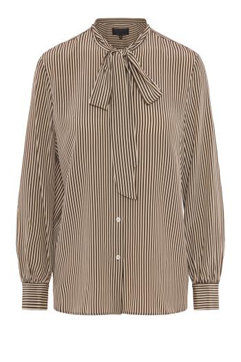 Irina striped silk blouse 