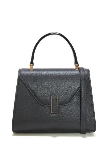 Iside textured-leather top handle bag 