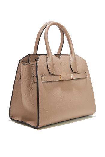 Milano mini leather top handle bag 