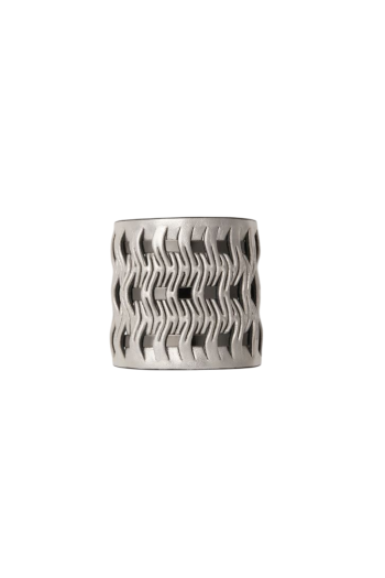 Marea brass and leather cuff 