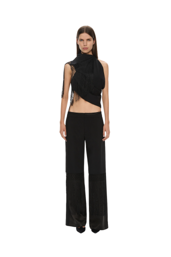Unravel macrame top 