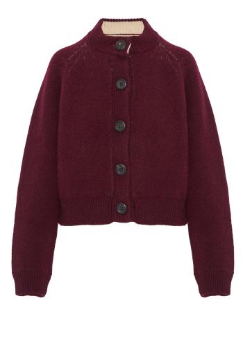 Sherman Shetland-wool and cashmere cardigan 