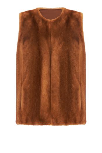 Mink gilet 
