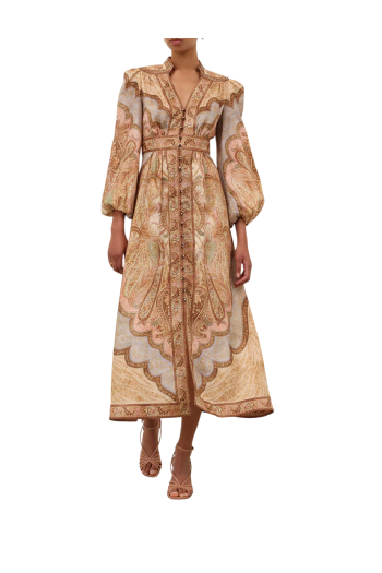 Wanderlust linen maxi dress