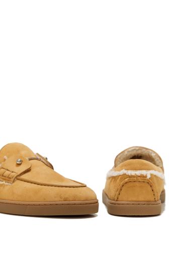 ΠΑΠΟΥΤΣΙΑ CHAMBELIBOAT SHEARLING DONNA FLAT