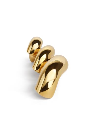 Gold-tone earrings 