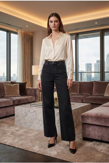 The Collegiate wide-leg jeans