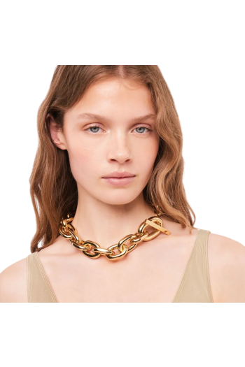 Gold XL Link necklace