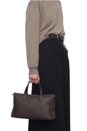Marcel leather top handle bag 
