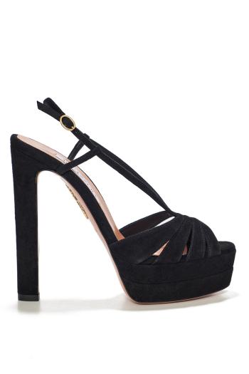 Aime'e 130 suede platform sandals 