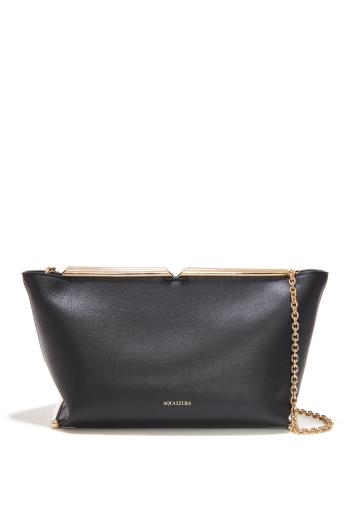 Galerie leather clutch 