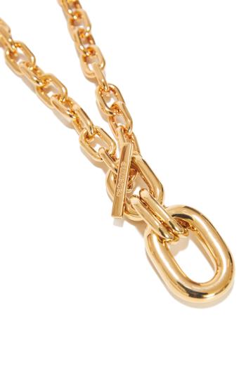 Gold XL Link pendant necklace