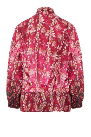 Aloe printed silk shirt 