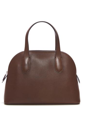 Ingrid medium leather top handle bag 